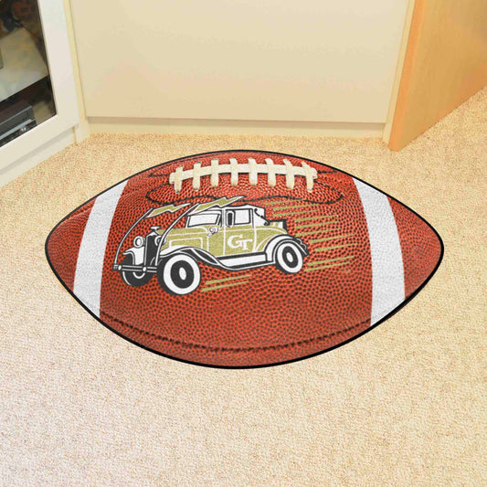 Georgia Tech Yellow Jackets Football Rug - 20.5in. x 32.5in. - Georgia Tech