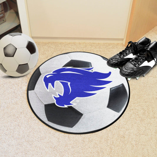 Kentucky Wildcats Soccer Ball Rug - 27in. Diameter - Kentucky