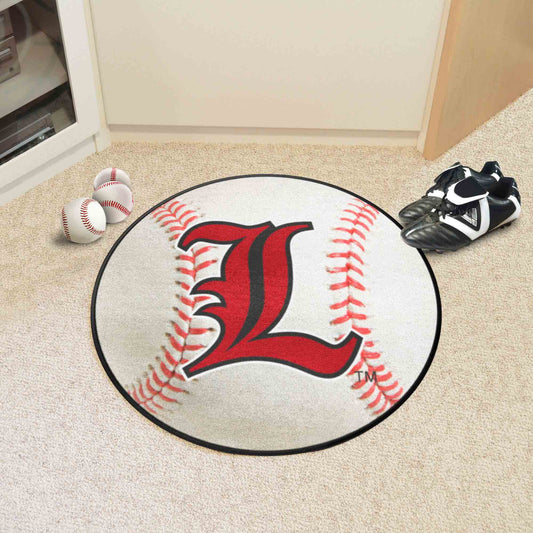 Louisville Cardinals Baseball Rug - 27in. Diameter - Louisville