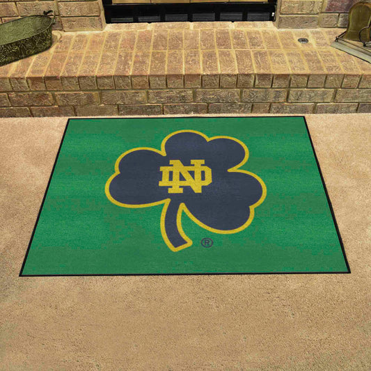 Notre Dame Fighting Irish All-Star Rug, Clover Logo - 34 in. x 42.5 in. - Notre Dame