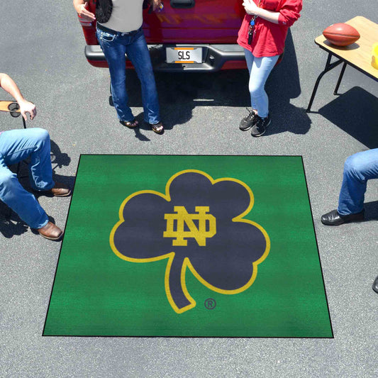 Notre Dame Fighting Irish Tailgater Rug, Clover Logo - 5ft. x 6ft. - Notre Dame