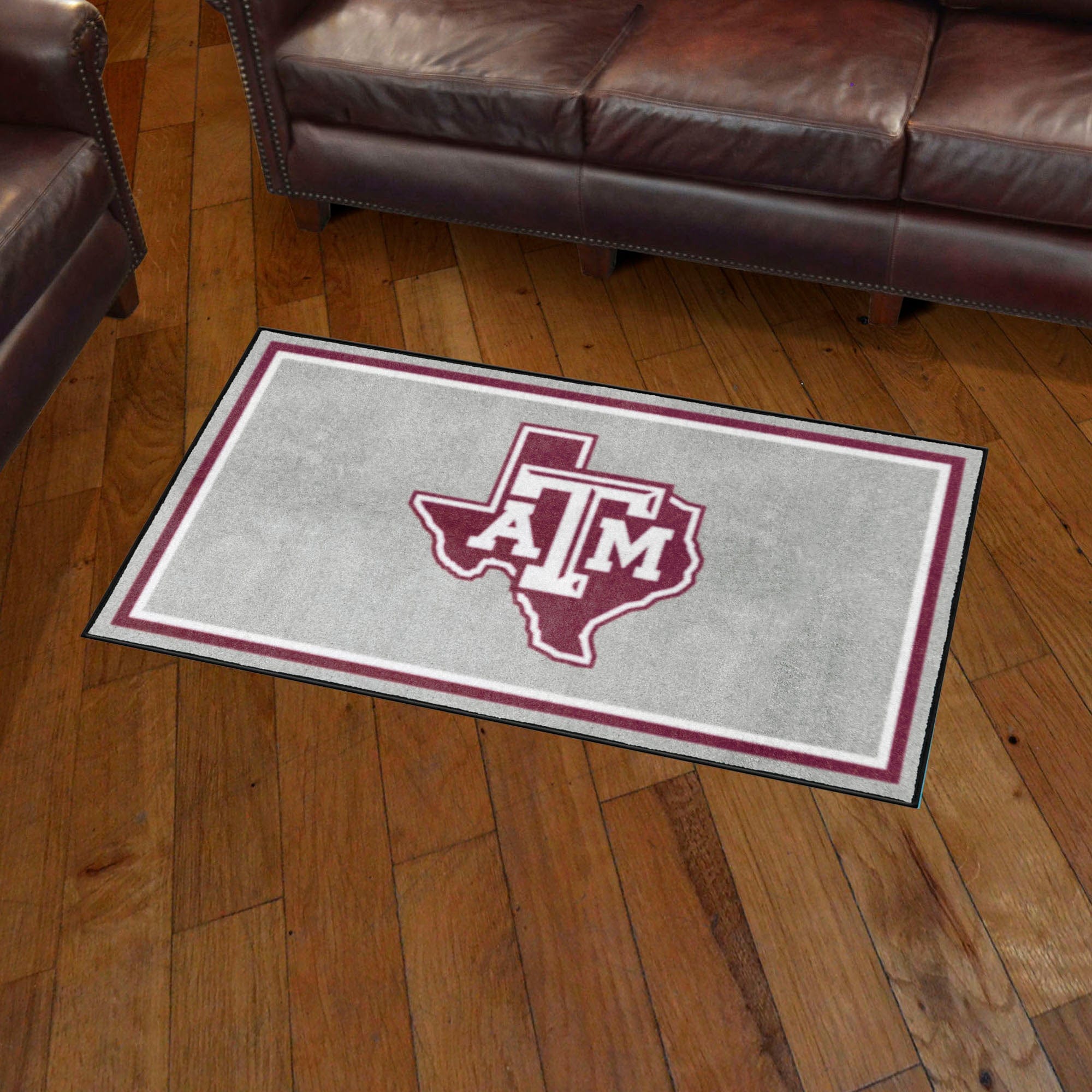 Texas A&M Aggies 3ft. x 5ft. Plush Area Rug, Gary