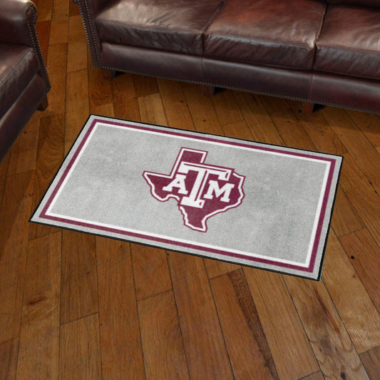 Texas A&M Aggies 3ft. x 5ft. Plush Area Rug, Gary