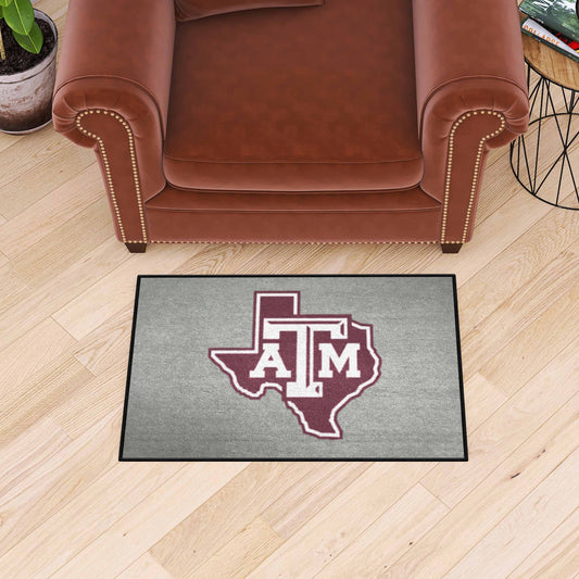 Texas A&M Aggies Starter Mat Accent Rug, Gary - 19in. x 30in. - Texas A&M