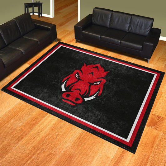 Arkansas Razorbacks 8ft. x 10 ft. Plush Area Rug - Arkansas
