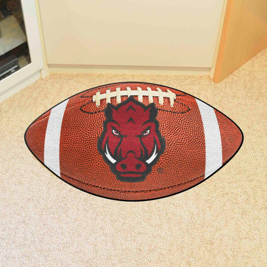 Arkansas Razorbacks Football Rug - 20.5in. x 32.5in. - Arkansas
