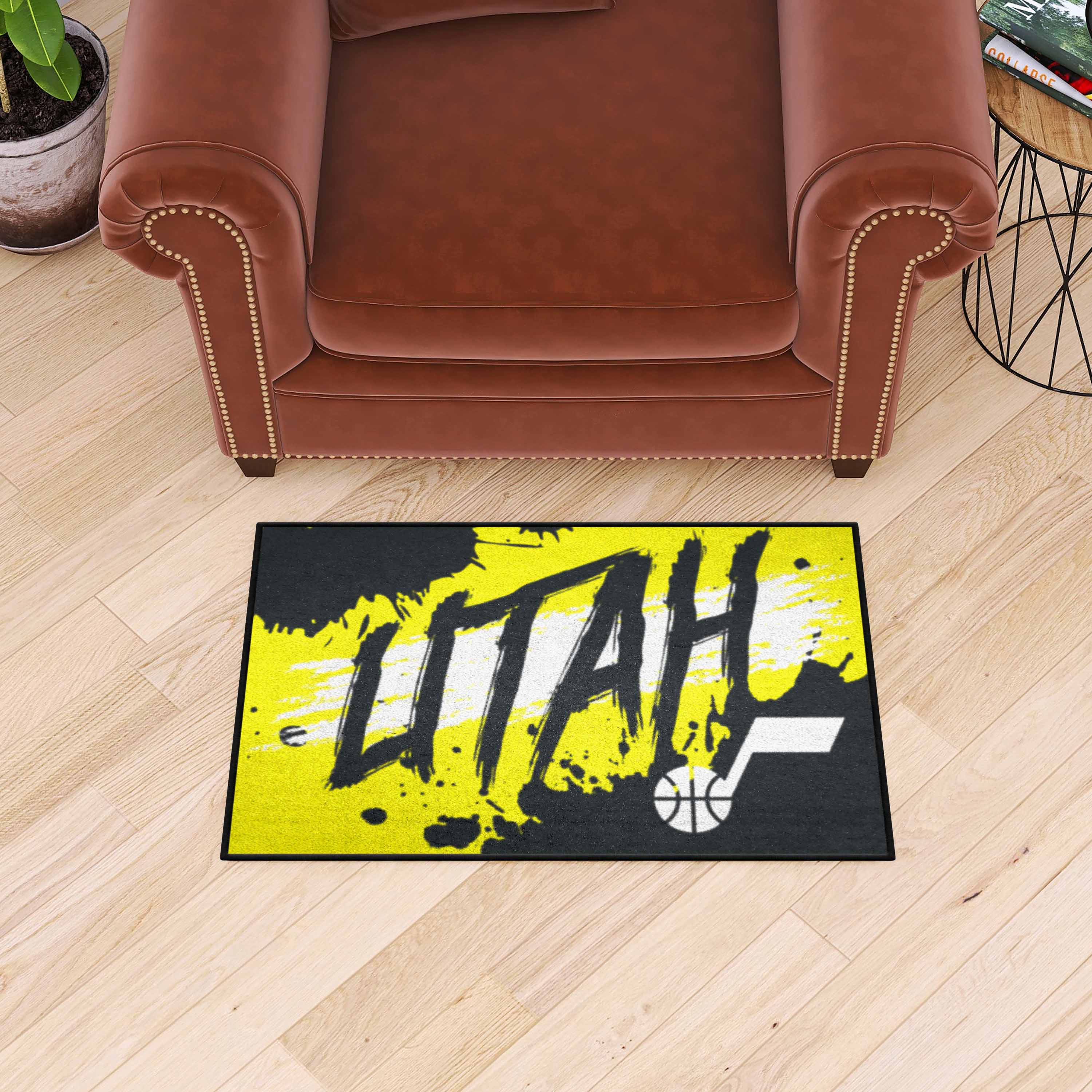 Utah Jazz Slogan Starter Mat Accent Rug - 19in. x 30in.