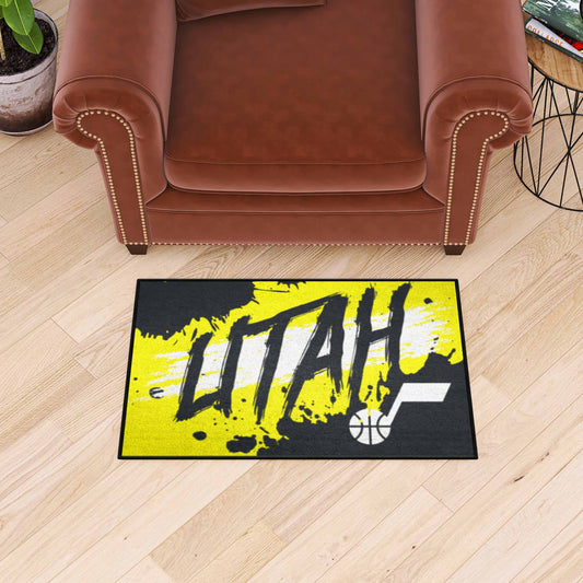 Utah Jazz Slogan Starter Mat Accent Rug - 19in. x 30in.