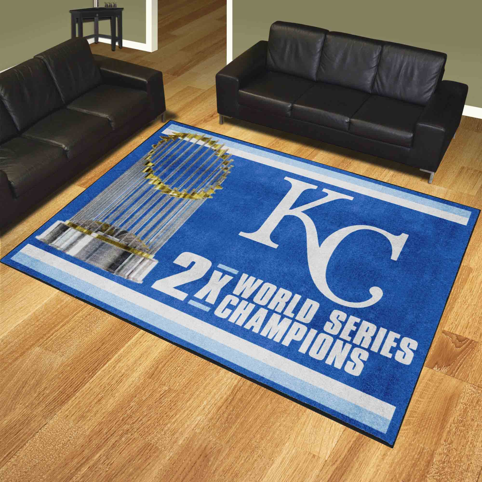 Kansas City Royals Dynasty 8ft. x 10 ft. Plush Area Rug - Kansas City Royals