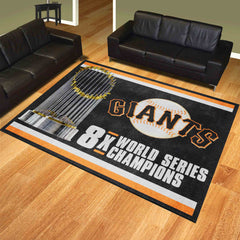 San Francisco Giants Dynasty 8ft. x 10 ft. Plush Area Rug - San Francisco Giants