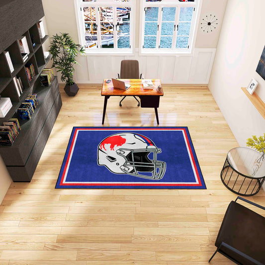 Buffalo Bills 5ft. x 8 ft. Plush Area Rug - Buffalo Bills