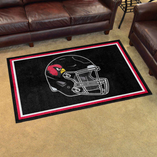 Arizona Cardinals 4ft. x 6ft. Plush Area Rug - Arizona Cardinals
