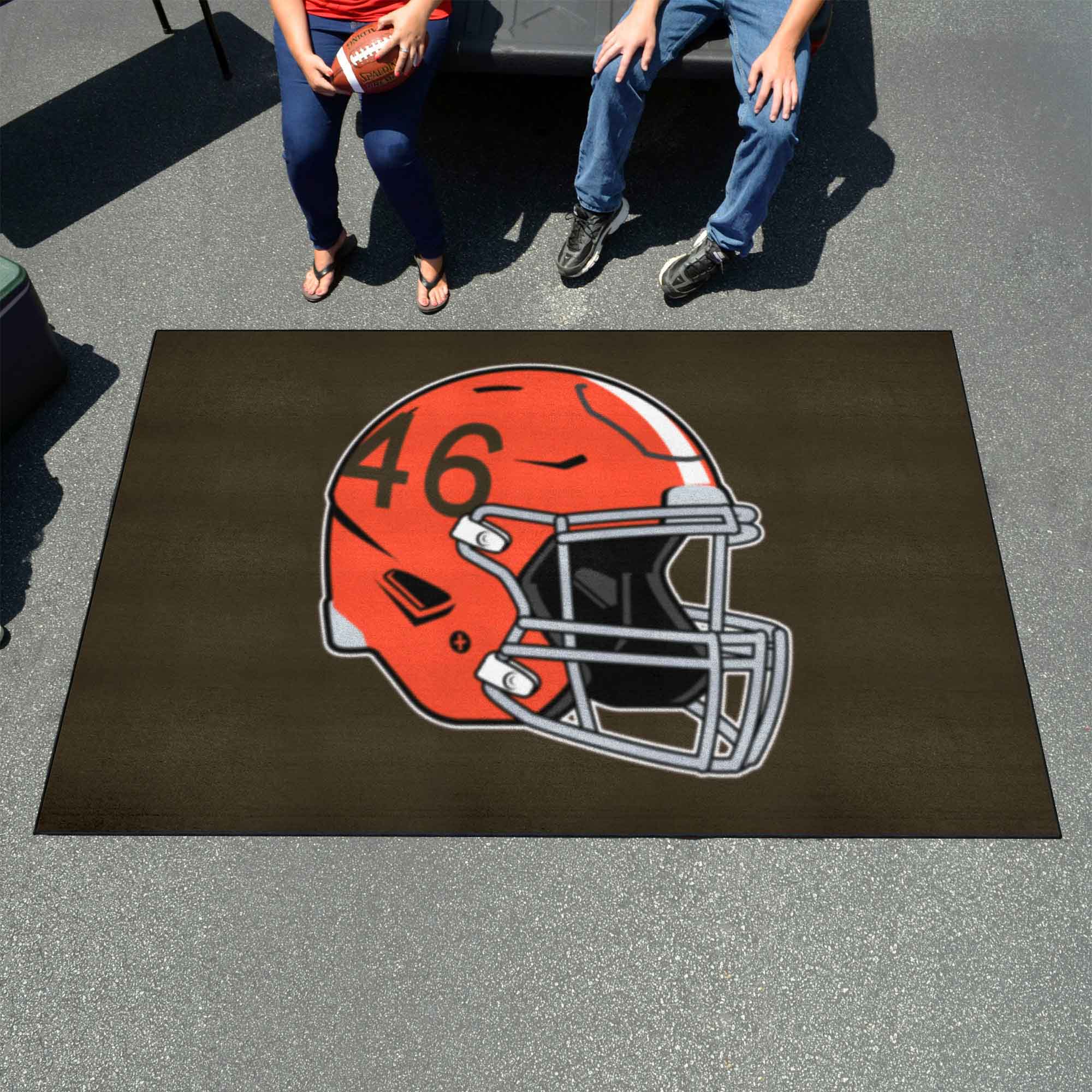 Cleveland Browns Ulti-Mat Rug - 5ft. x 8ft. - Cleveland Browns