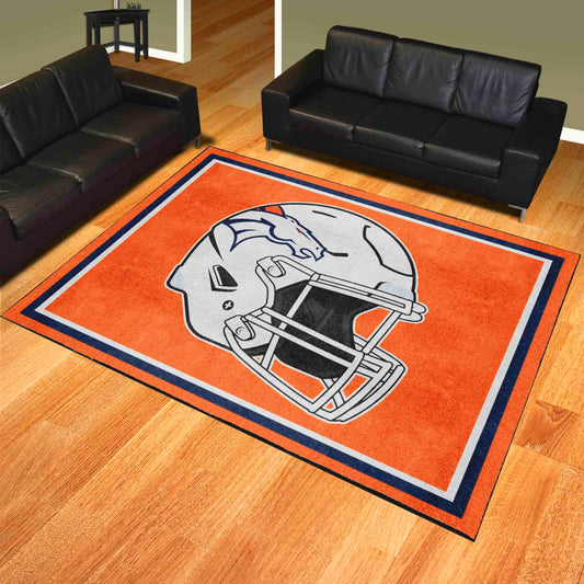 Denver Broncos 8ft. x 10 ft. Plush Area Rug - Denver Broncos