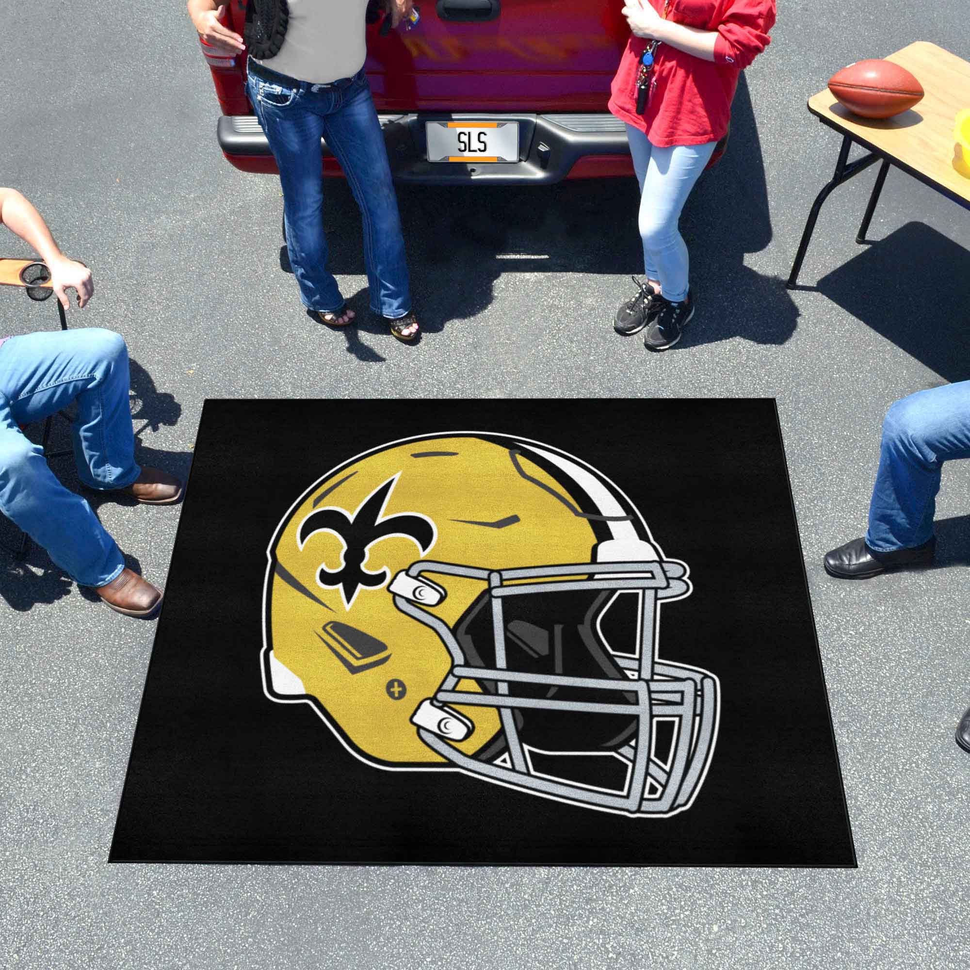 New Orleans Saints Tailgater Rug - 5ft. x 6ft. - New Orleans Saints