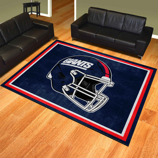 New York Giants 8ft. x 10 ft. Plush Area Rug - New York Giants