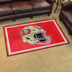 San Francisco 49ers 4ft. x 6ft. Plush Area Rug - San Francisco 49ers