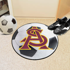 Arizona State Sun Devils Soccer Ball Rug - 27in. Diameter - Arizona State