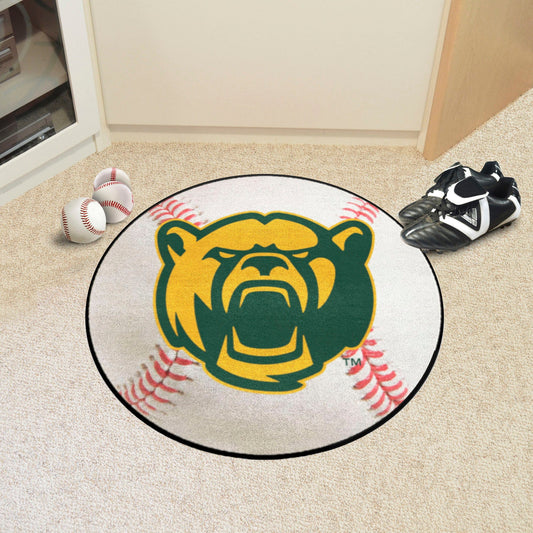 Baylor Bears Baseball Rug - 27in. Diameter - Baylor