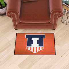 Illinois Illini Starter Mat Accent Rug - 19in. x 30in. - Illinois