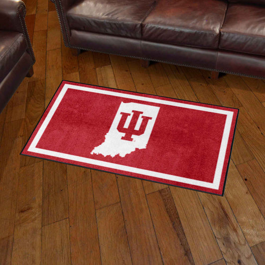 Indiana Hooisers 3ft. x 5ft. Plush Area Rug - Indiana