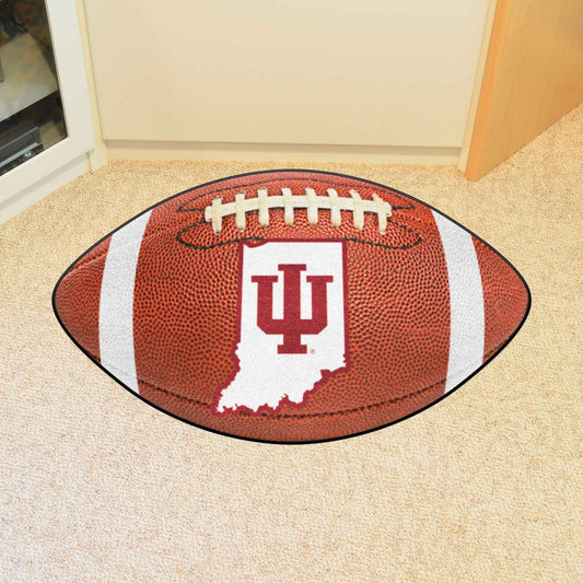 Indiana Hooisers  Football Rug - 20.5in. x 32.5in. - Indiana