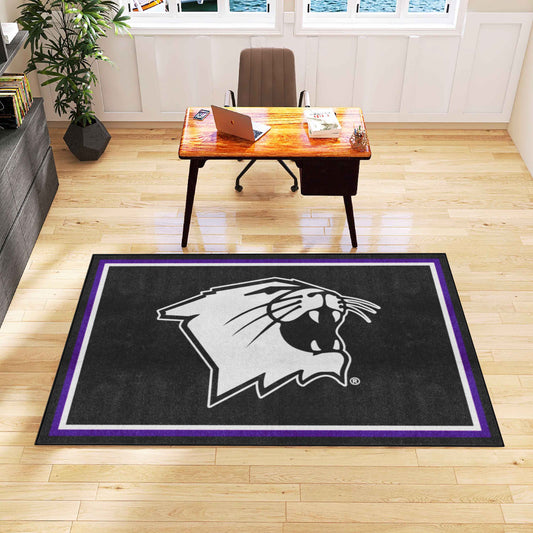 NorthwesternWildcats5ft. x 8 ft. Plush Area Rug - Northwestern