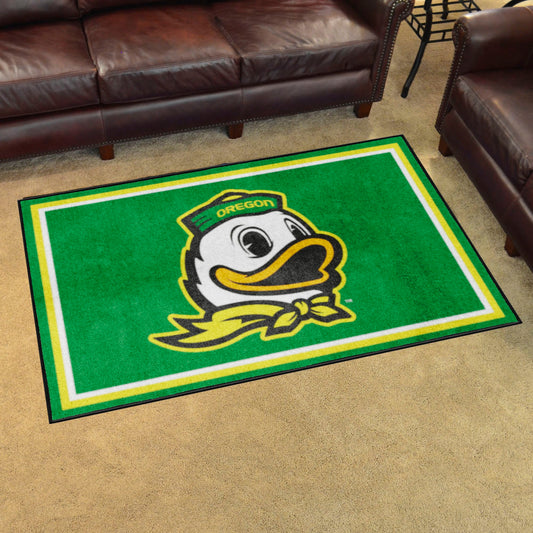 Oregon Ducks 4ft. x 6ft. Plush Area Rug - Oregon