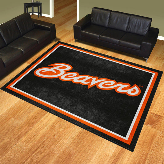 Oregon State Beavers 8ft. x 10 ft. Plush Area Rug - Oregon State