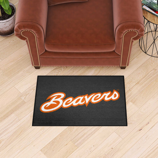 Oregon State Beavers Starter Mat Accent Rug - 19in. x 30in. - Oregon State