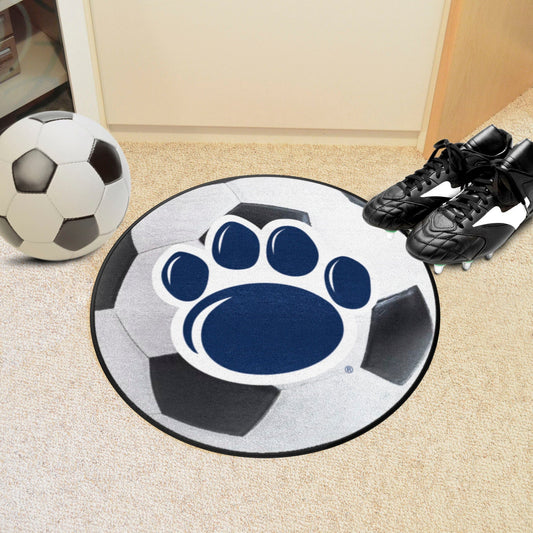 Penn State Nittany Lions Soccer Ball Rug - 27in. Diameter - Penn State