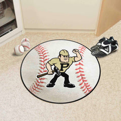 Purdue Boilermakers Baseball Rug - 27in. Diameter - Purdue