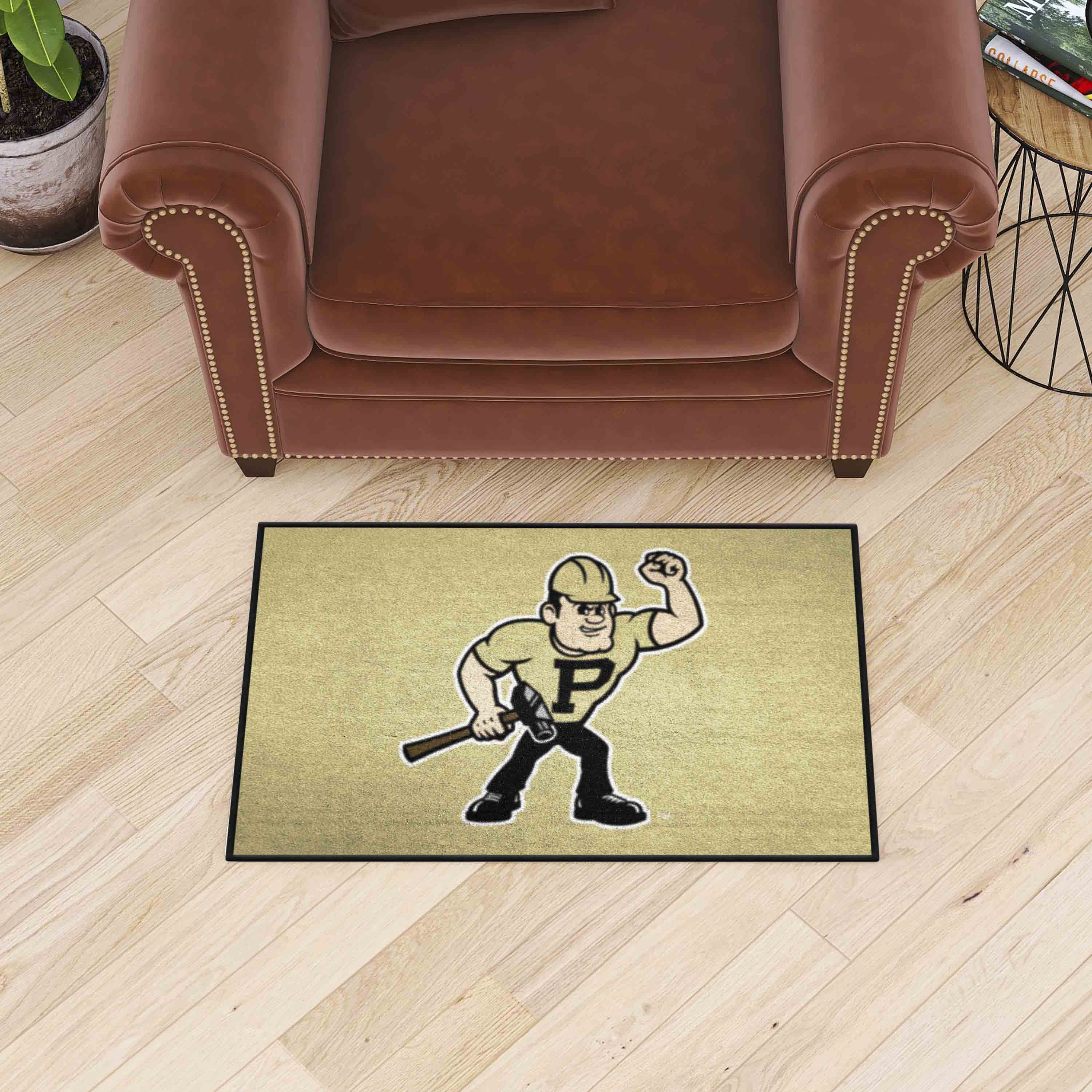 Purdue Boilermakers Starter Mat Accent Rug - 19in. x 30in. - Purdue