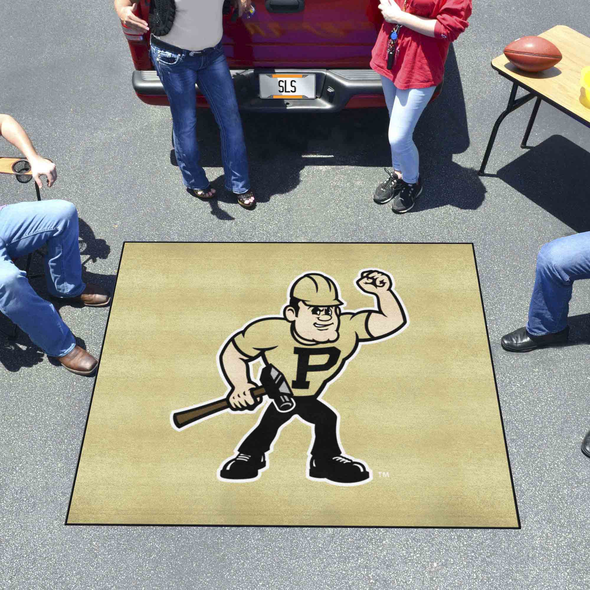 Purdue Boilermakers Tailgater Rug - 5ft. x 6ft. - Purdue