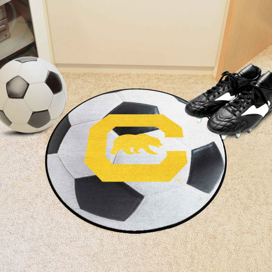 Cal Golden Bears Soccer Ball Rug - 27in. Diameter - Cal