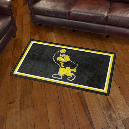 Iowa Hawkeyes 3ft. x 5ft. Plush Area Rug - Iowa