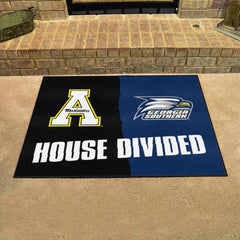 Appalachian State Mountaineers House Divided Rug - 34 in. x 42.5 in. - House Divided - Appalachian State / Georgia Southern