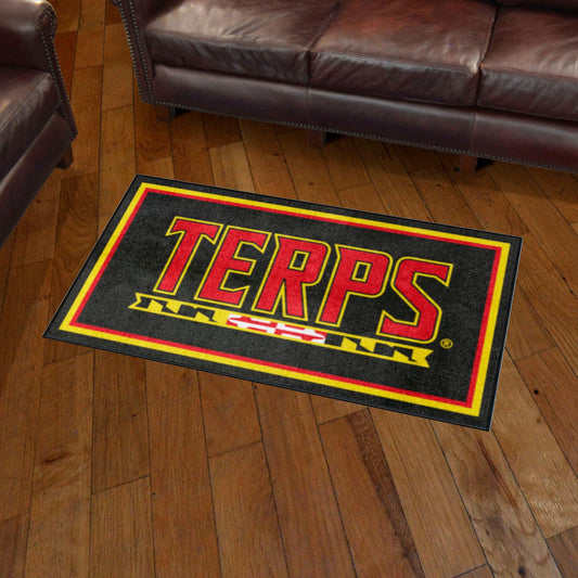 Maryland Terrapins 3ft. x 5ft. Plush Area Rug - Maryland