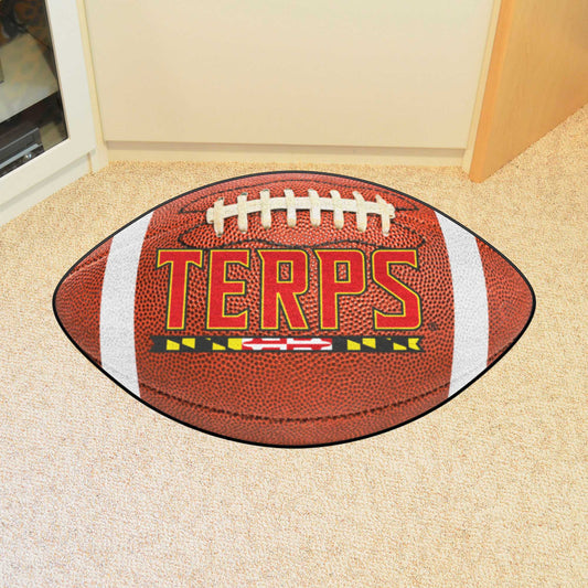 Maryland Terrapins  Football Rug - 20.5in. x 32.5in. - Maryland