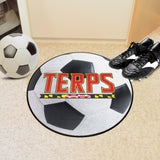 Maryland Terrapins Soccer Ball Rug - 27in. Diameter - Maryland