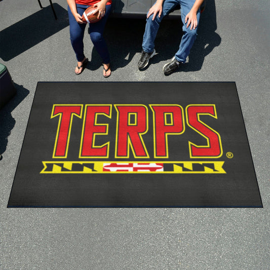 Maryland Terrapins Ulti-Mat Rug - 5ft. x 8ft. - Maryland