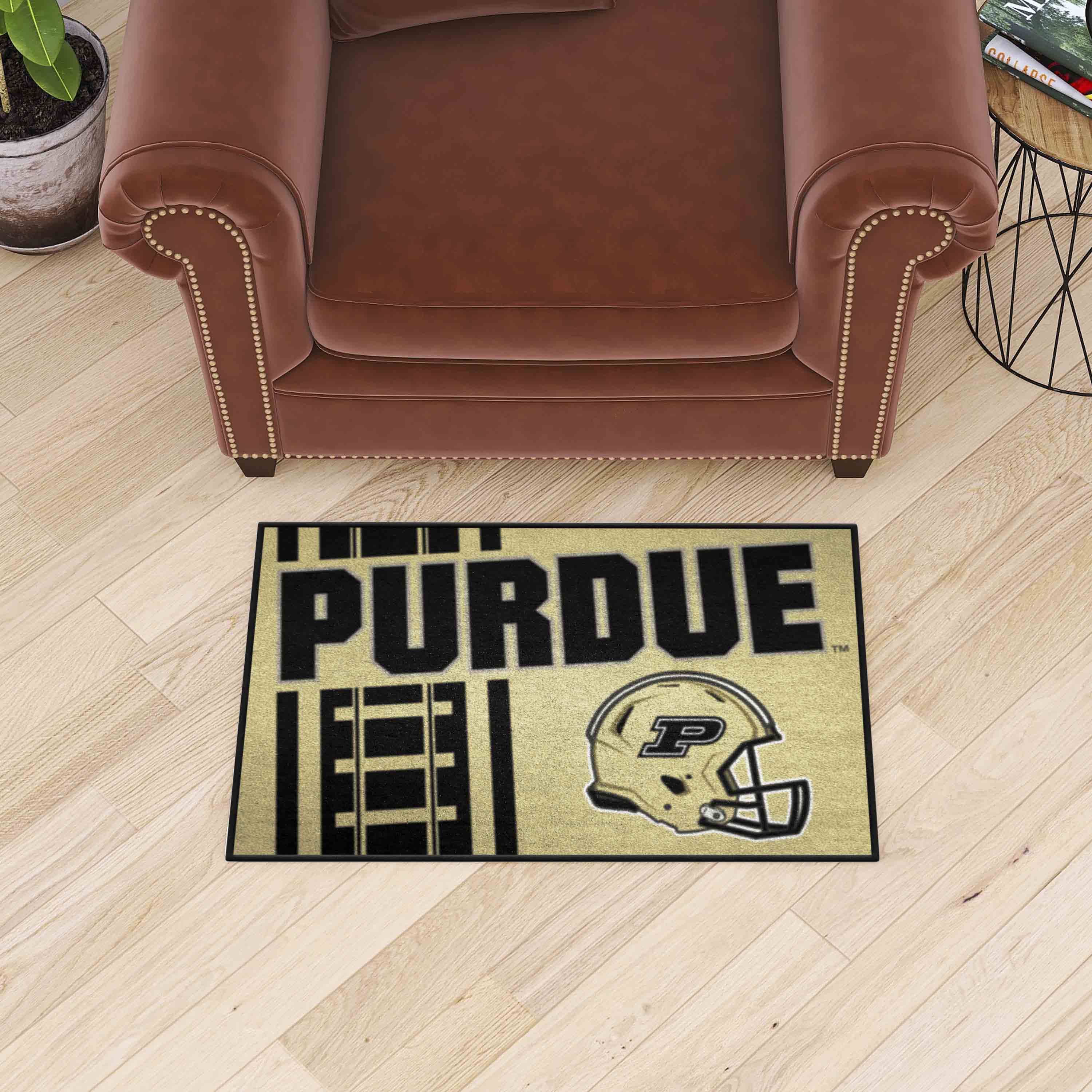 Purdue Boilermakers Starter Mat Accent Rug - 19in. x 30in. - Purdue