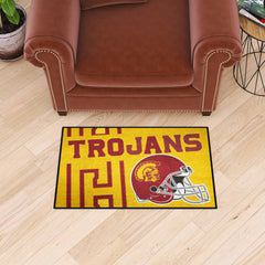 Southern California Trojans Starter Mat Accent Rug - 19in. x 30in., Uniform Design