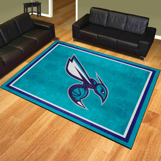 Charlotte Hornets 8ft. x 10 ft. Plush Area Rug - Charlotte Hornets