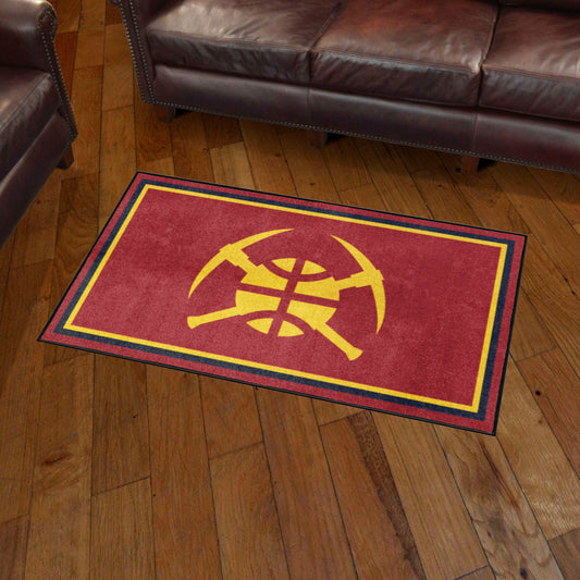Denver Nuggets 3ft. x 5ft. Plush Area Rug - Denver Nuggets