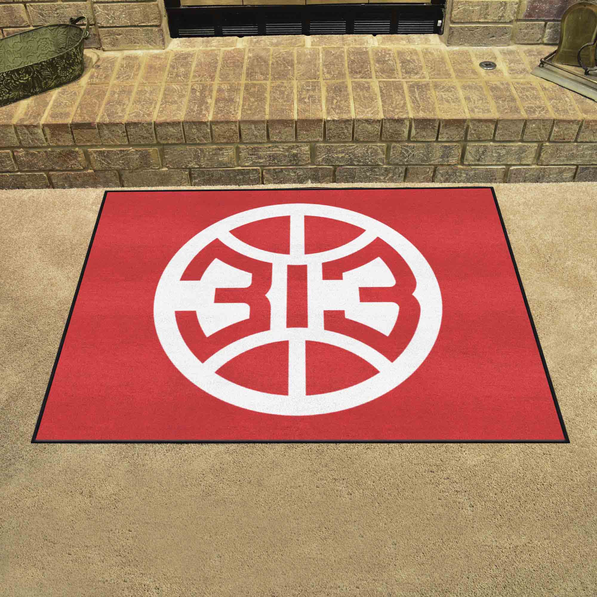 Detroit Pistons All-Star Rug - 34 in. x 42.5 in. - Detroit Pistons
