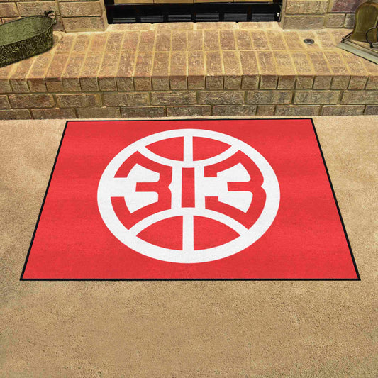 Detroit Pistons All-Star Rug - 34 in. x 42.5 in. - Detroit Pistons