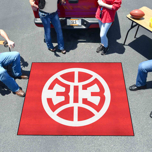 Detroit Pistons Tailgater Rug - 5ft. x 6ft. - Detroit Pistons