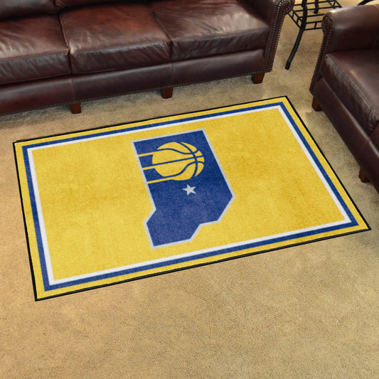 Indiana Pacers 4ft. x 6ft. Plush Area Rug - Indiana Pacers
