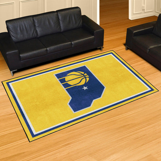 Indiana Pacers 5ft. x 8 ft. Plush Area Rug - Indiana Pacers